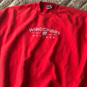 VINTAGE wisconsin badger sweatshirt